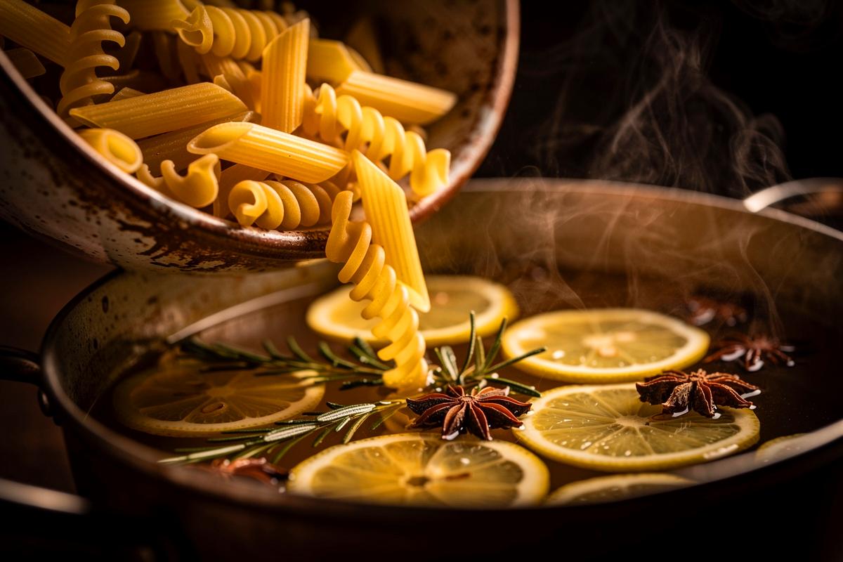 Każdy zaczyna gotować makaron w herbacie ziołowej, kucharze ujawniają sekrety tego procesu