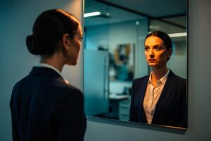 Ludzie nagle patrzą w lustra przed ważnymi rozmowami, psycholodzy tłumaczą ten ruch