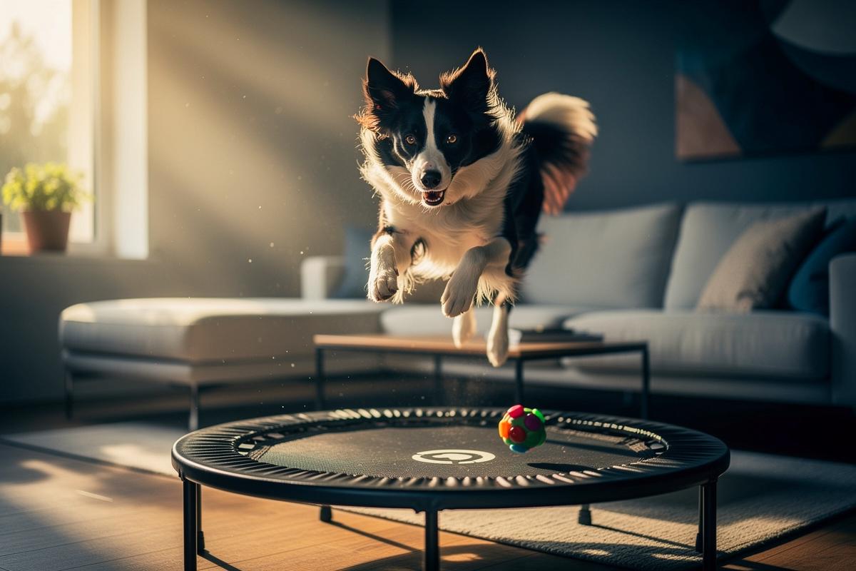Nagle każdy dom jest pełen mini trampolin dla psich zabaw, trenerzy psów zdradzają trend